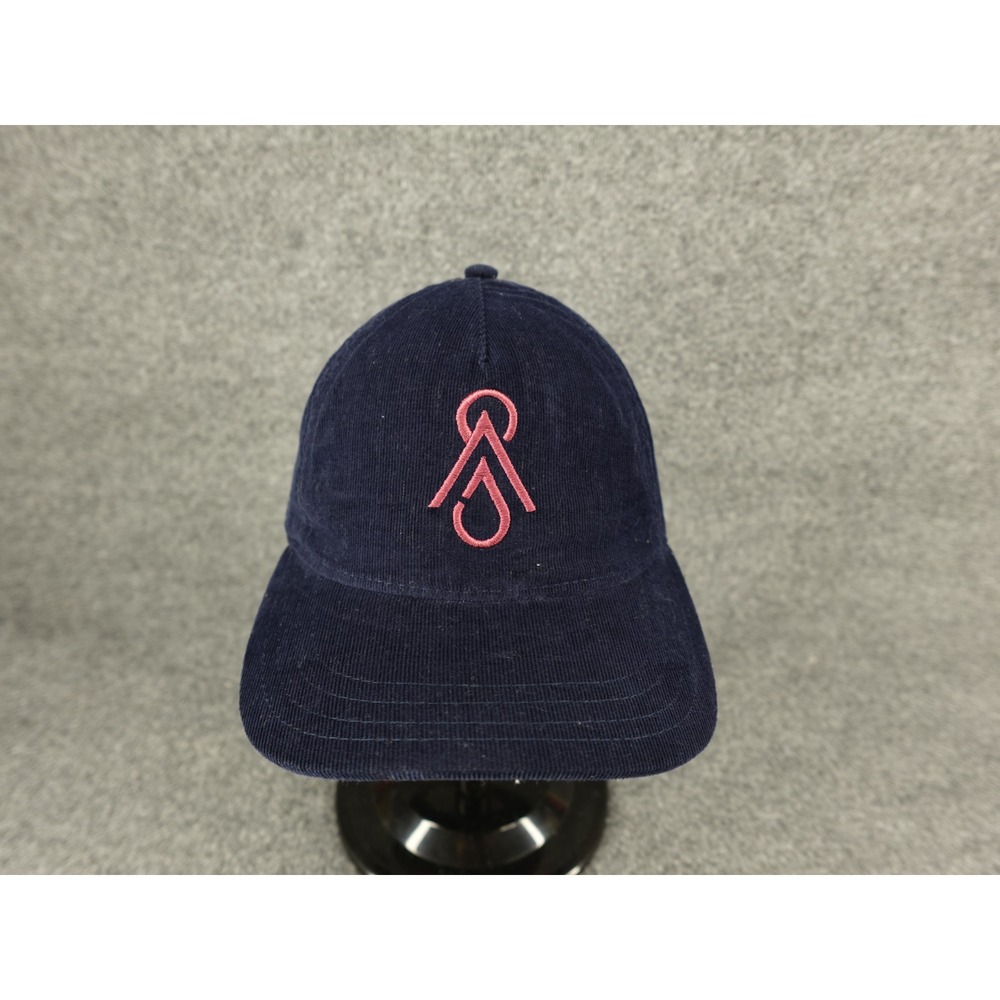 Antis Corduroy Dad Hat Navy Blue Park City Mountain Lifestyle OSFM New‎